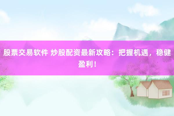 股票交易软件 炒股配资最新攻略：把握机遇，稳健盈利！