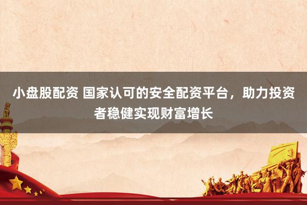 小盘股配资 国家认可的安全配资平台，助力投资者稳健实现财富增长